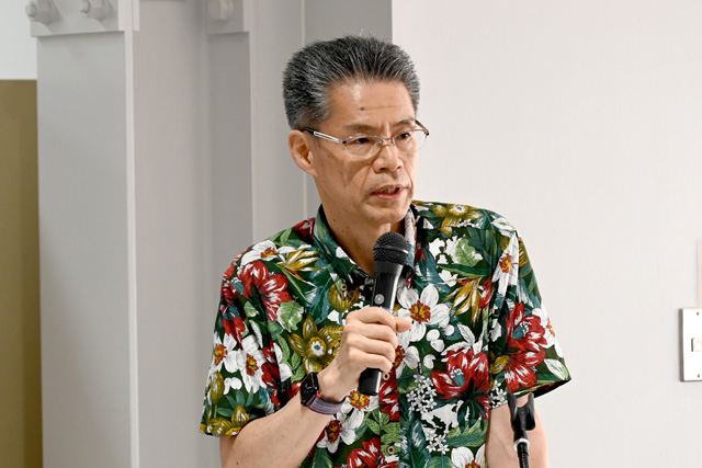 中森孝文政策学部長